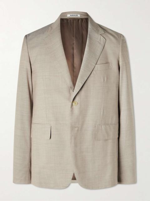 Unstructured Super 120s Wool Blazer