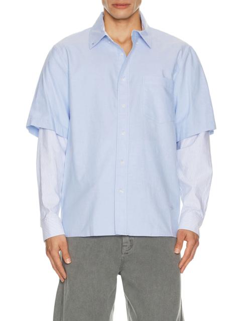 SIMKHAI Quade Double Sleeve Shirt