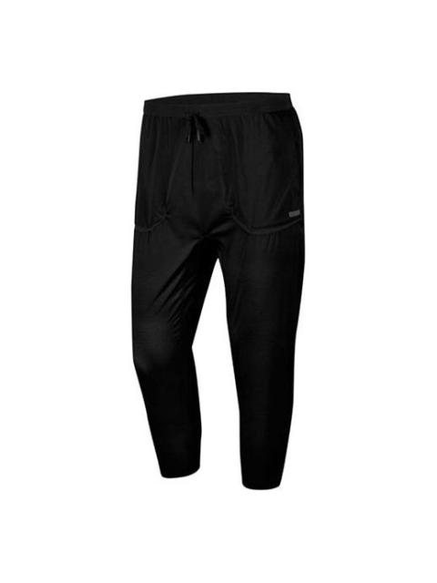 Nike Nike Solid Color Casual Running Pants Black CJ5785-010