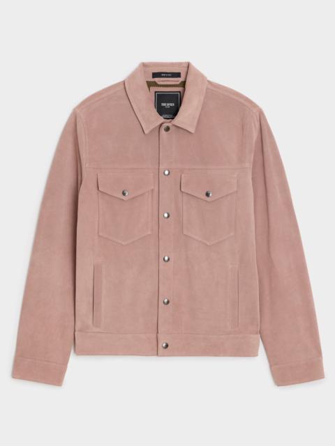 TODD SNYDER Italian Suede Dylan Jacket
