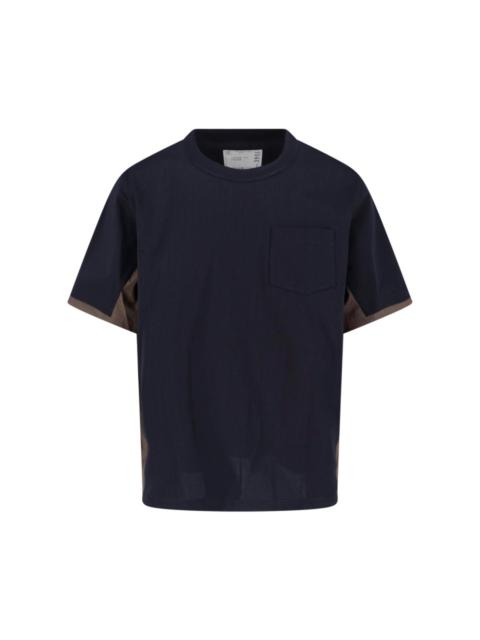sacai COTTON T-SHIRT