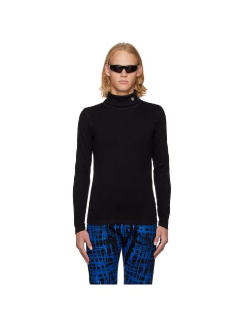 MISBHV Black Seamless Turtleneck