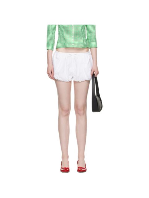 SANDY LIANG White Kayo Shorts