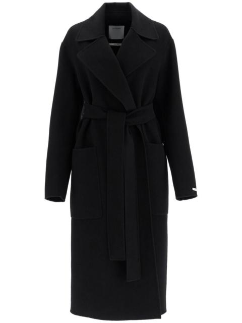 COAT WITH BELT