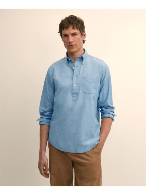 Brooks Brothers Friday Chambray Popover