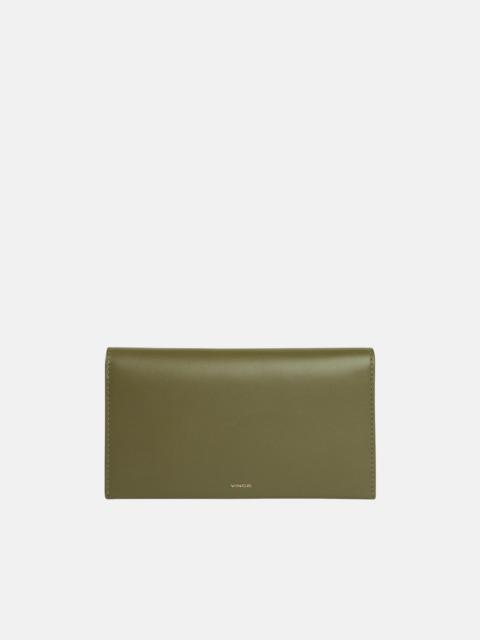 Vince Leather Continental Wallet