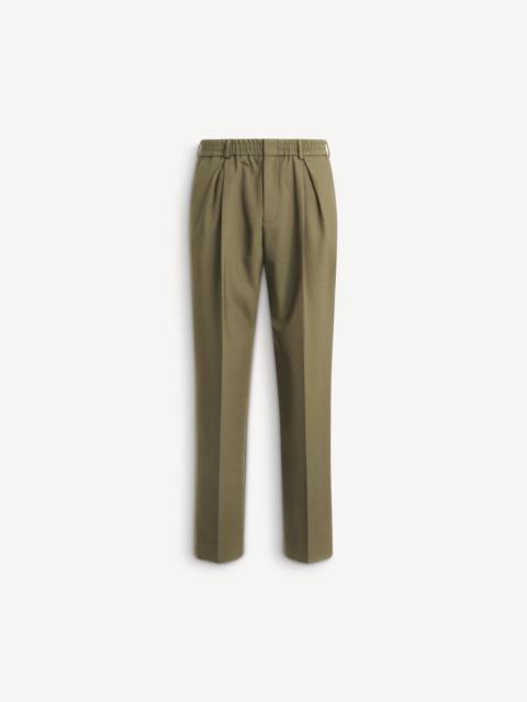 Balmain Wool trousers with elasticated waist