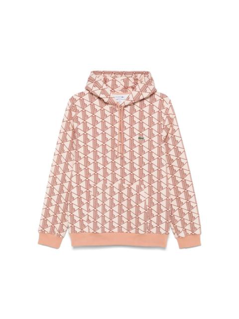 LACOSTE monogram hoodie