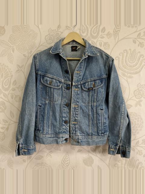 Other Designers Dion Lee - Vintage 1980s Lee Storm Denim Trucker Jacket Made In USA