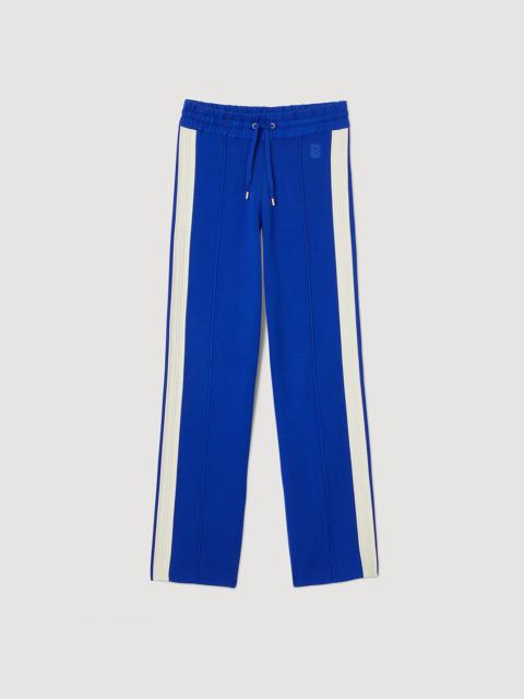 Sandro KNIT JOGGING BOTTOMS