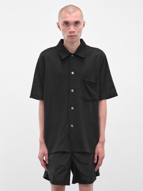 Our Legacy Black Borrowed Button-Down Shirt