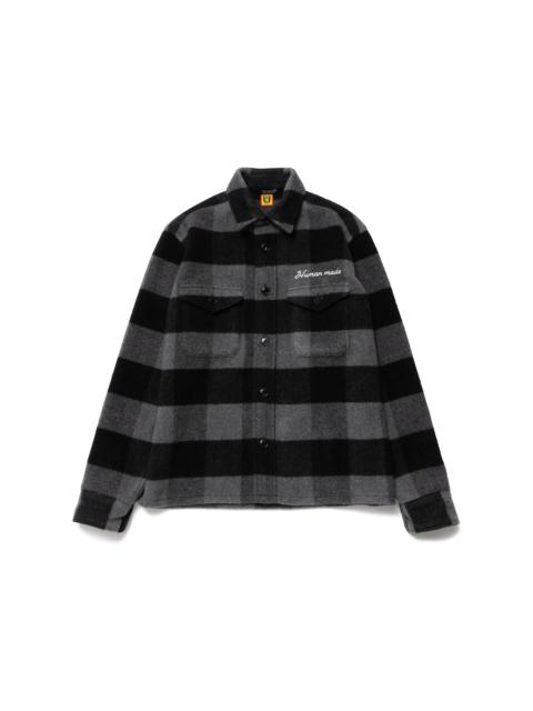 Human Made Human Made Wool Overshirt Black