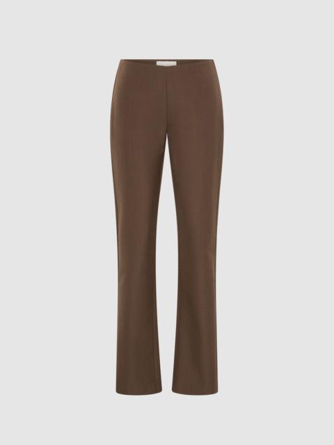 ST. AGNI Silk Canvas 90s Minimal Pants - Mud