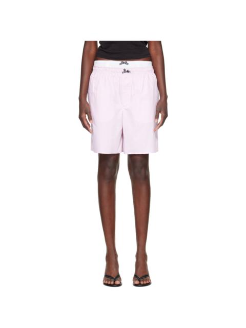 HommeGirls® Pink Long Boxer Shorts