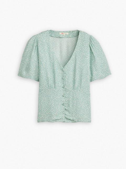 Levi's DOLORES SHORT SLEEVE BLOUSE