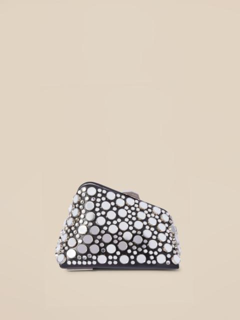 THE ATTICO ''MIDNIGHT'' BLACK MINI CLUTCH