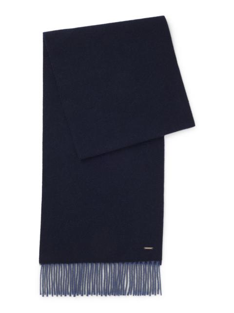 BOSS DOUBLE-FACED CASHMERE SCARF