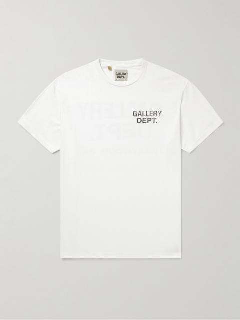 GALLERY DEPT. Vintage Souvenir Logo-Print Cotton-Jersey T-Shirt