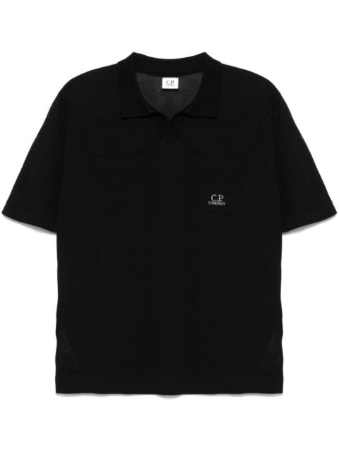 C.P. Company logo-embroidered T-shirt