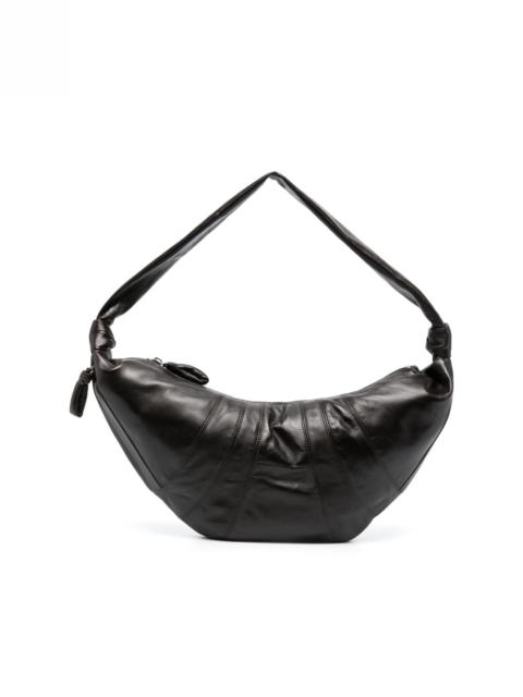Lemaire large Croissant leather shoulder bag