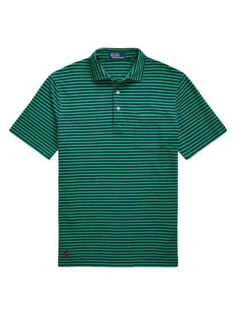 Polo Ralph Lauren Men's Classic-Fit Featherweight Mesh Polo - Cruise Green Navy