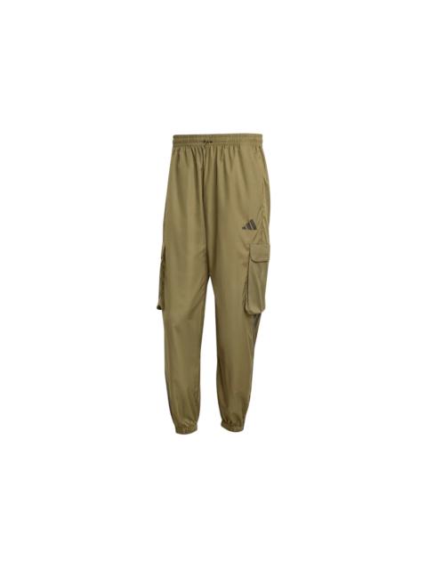 adidas adidas City Tech Utility Woven Pants Olive Strata