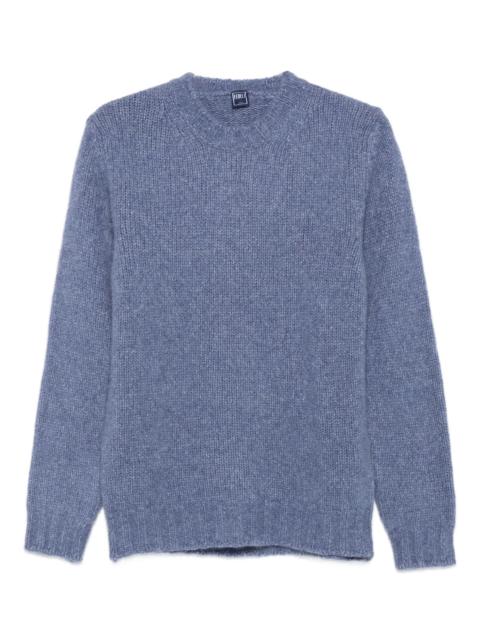 FEDELI Fedeli Ribbed Crew-neck Sweater