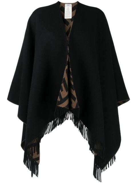FENDI Fendi Monogram Pattern Cape