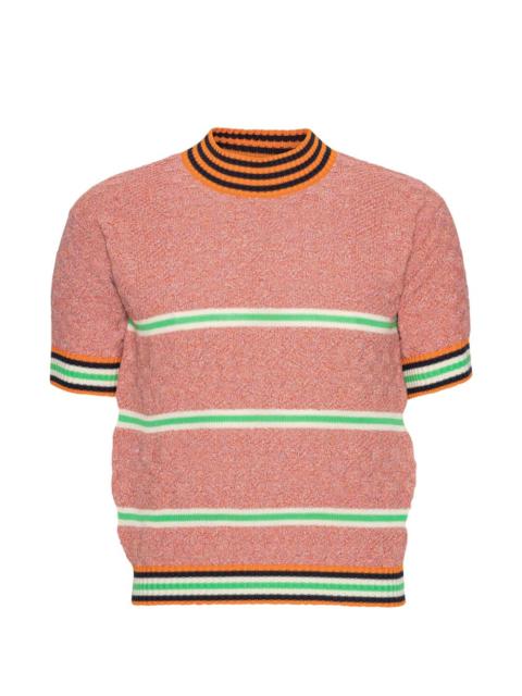 HENRIK VIBSKOV Safe-T striped T-shirt