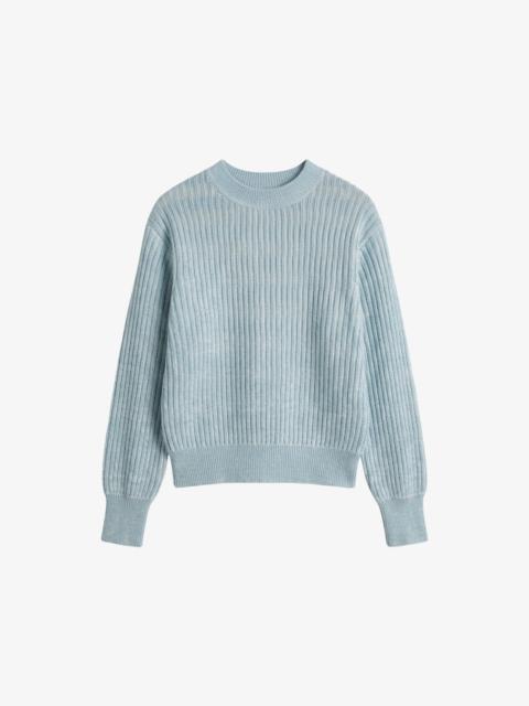 M.M.LaFleur Maura Easy Luxury Sweater - Stripe Block Knit