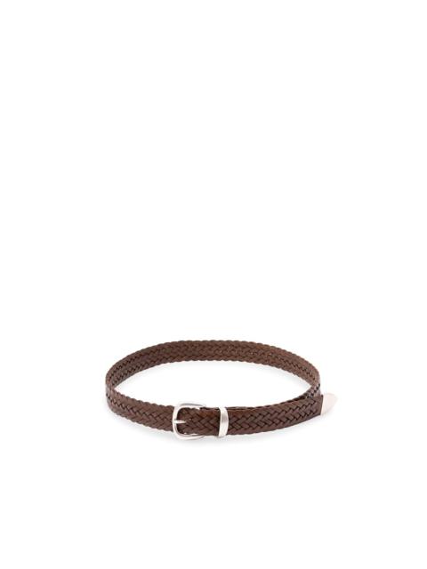 Anderson's Leather Woven Belt
