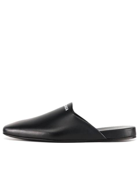 BALENCIAGA (WMNS) Balenciaga Mules 'Black White' 597344WA72G1006