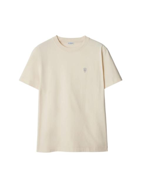 Tシャツ・カットソー Burberry FW24 Sand cotton t-shirt (8099873 C1409) Burberry Sand Cotton T-Shirt Effortless Elegance – LOZURI®