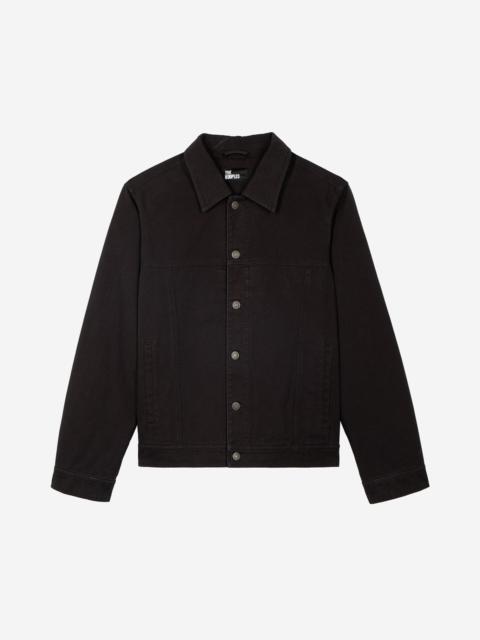 The Kooples BLACK EMBROIDERED JACKET