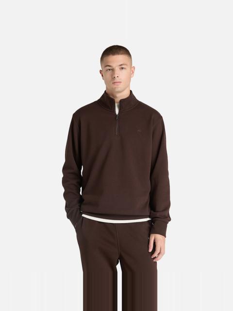 Timberland Men's Oyster River Quarter-Zip Sweatshirt