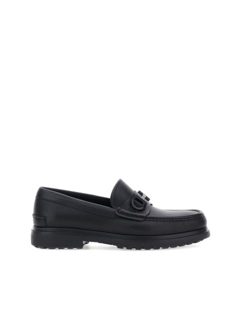 FERRAGAMO Tobia leather loafers