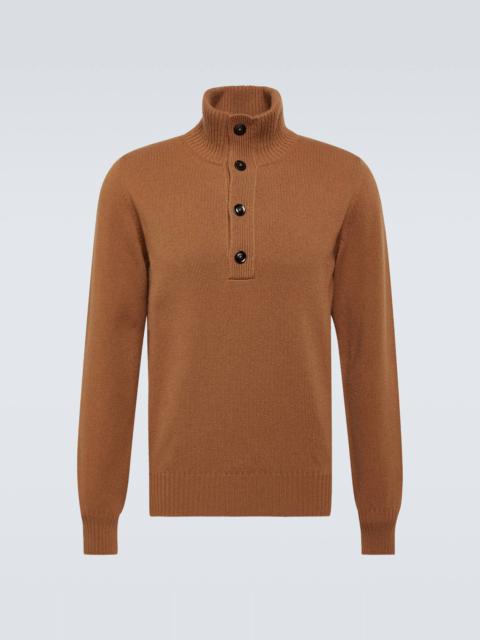 TOM FORD Wool and cashmere turtleneck sweater