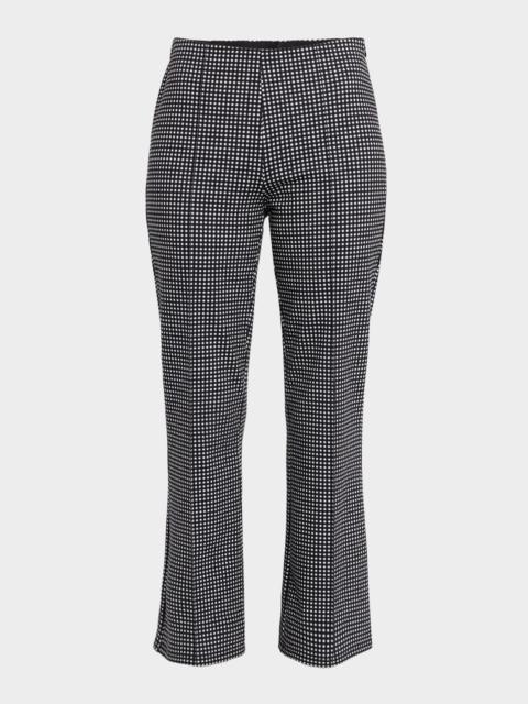 Rails Auray Gingham Cropped Flare Pants