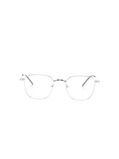 SAINT LAURENT geometric-frame glasses