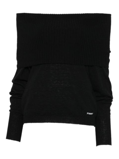 PINKO off-the-shoulder sweater
