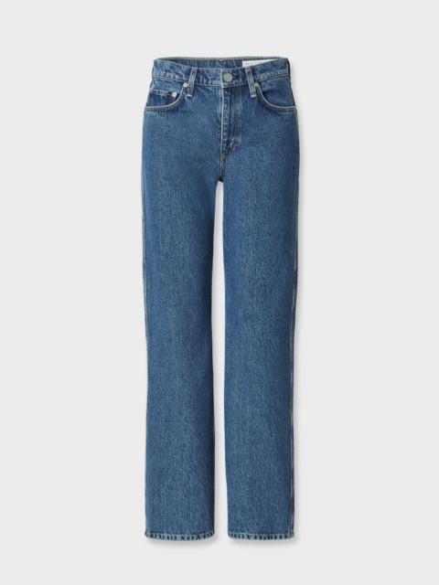 rag & bone Shea Relaxed Straight Jean High-Rise in Rigid Denim