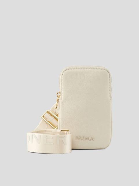 BOGNER Pontresina Johanna Smartphone pouch in Off-white