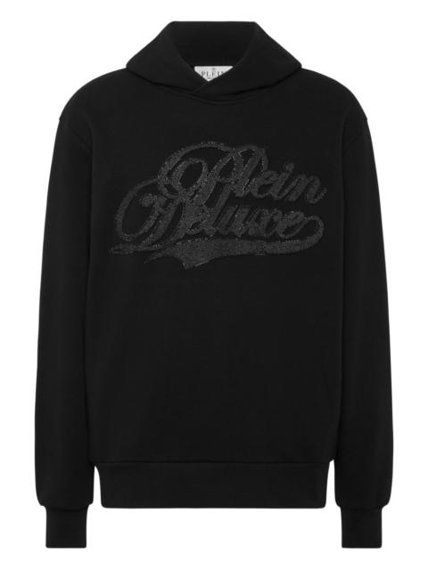 PHILIPP PLEIN crystal-embellished hoodie