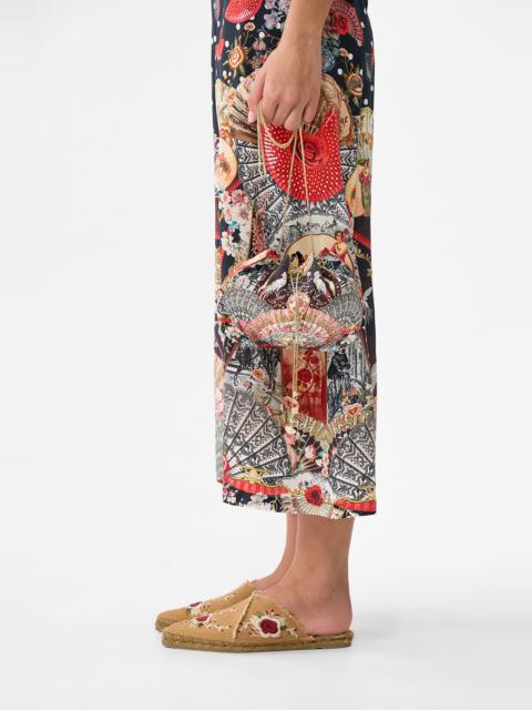 CAMILLA DRAWSTRING POUCH BAG