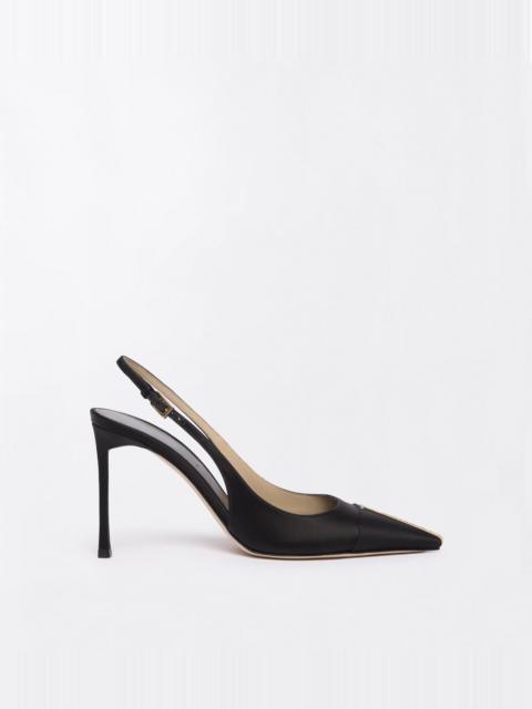 TOM FORD SATIN AND CRYSTAL STONES THEA SLINGBACK