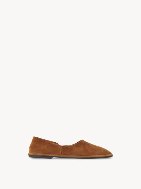 The Row Canal Slip On in Suede