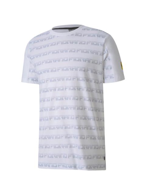 PUMA Scuderia Ferrari All Over Print Tee "Puma White" 596152 05