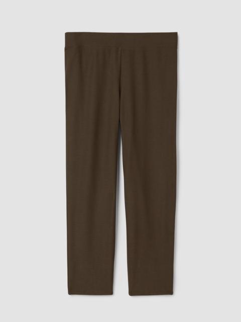 EILEEN FISHER Washable Stretch Crepe Slim Pant