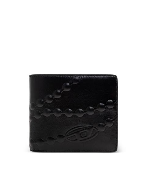 Diesel embossed bi-fold wallet