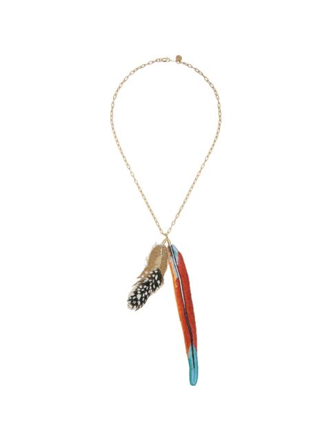 UNDERCOVER Feather Necklace